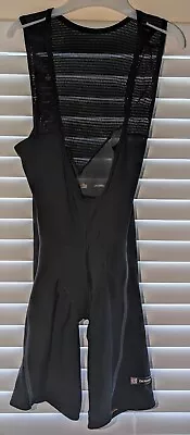 De Marchi Cycling Bib Shorts MCC Black Lycra Bike Vest Size M Made In Italy • £3.99