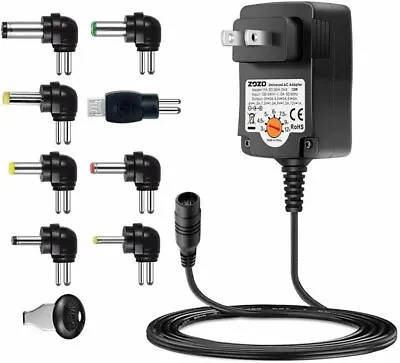 $13.92 • Buy 12W 3-12V Power Supply Multi Voltages Universal Adapter 12watt USB Power Supply