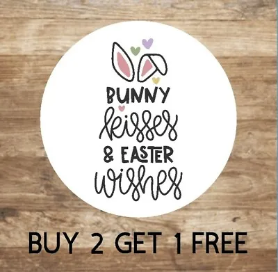 Easter Stickers Labels Gift Tags Toppers Seal Craft Sweet Cone Gift Bag Product  • £2.75