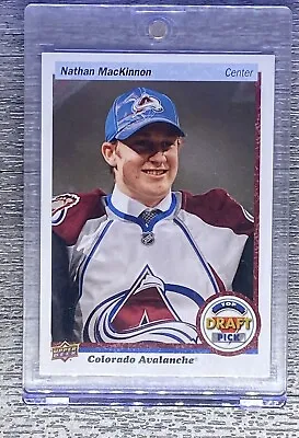 Nathan Mackinnon RARE DRAFT PHOTO THROWBACK INVESTMENT CARD SP UPPER DECK • $29.99