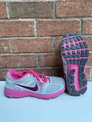 Nike Air Relentless 3 Women’s Gray Pink Running Shoes Size 7.5 # 616596-001 • $26.72