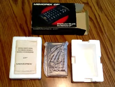 New NOS 1980's Vintage MEMOREX CP4 Electronics TV VHS Universal Remote Control • $14.65