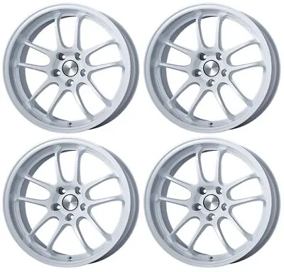 Set Of 4 ENKEI Genuine PF01EVO 17x9.5 +12 5x114.3 PW From Japan • $2180