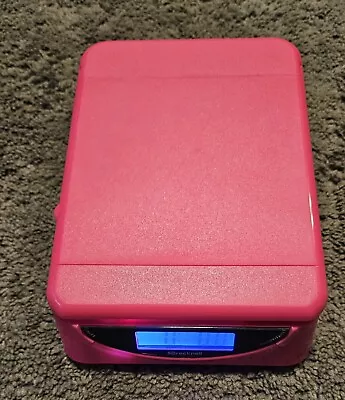 Brecknell PS25 25lb Electronic Portable Postal Scale Shipping Packages (Pink) • $20