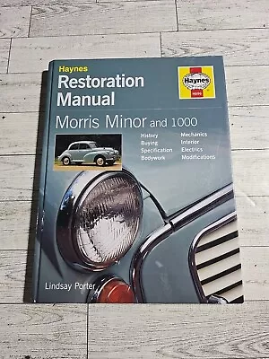 Haynes Morris Minor And 1000 (Restoration Manuals) - Hardcover H696 • $19.99