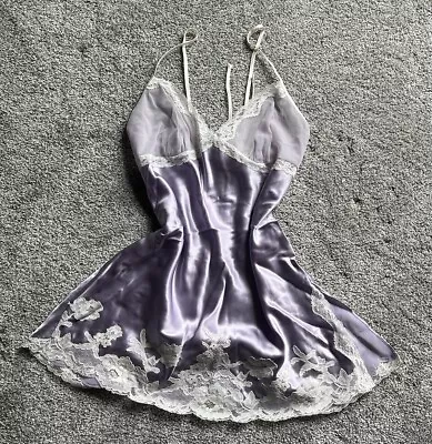 Victoria's Secret Lilac Purple Lace Slip Dress Size S • $27