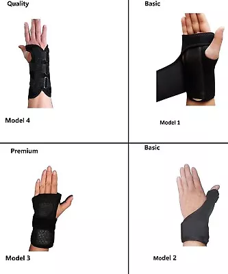 Thumb Wrist Brace Support Hand Sprain Carpal Tunnel Arthritis Running Left Right • $5.85