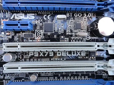 ASUS COMPUTER P9X79 DELUXE Intel Motherboard+Shield - LGA 2011 DDR3 - US SELLER • $349.50