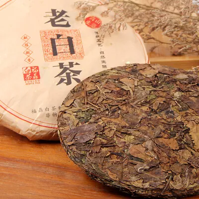 Fuding Old White Tea Aged Old White Tea Shoumei Sun Dried White Tea Cake 350g • £18.13