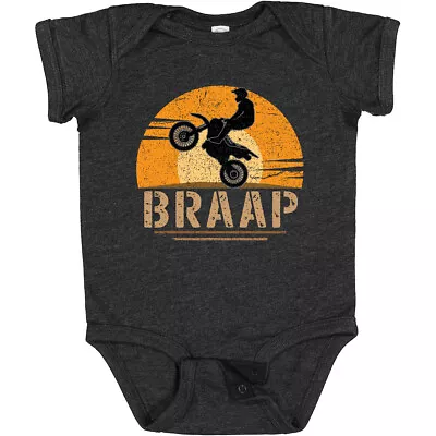 Inktastic Motocross Braap BMX Sports Infant Creeper Motorized Bike Race Racing • $19.99