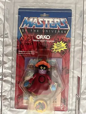 MOTU ORKO Masters Of The Universe MOC Sealed He-man Mattel 1984 AFA Graded 85 • $1350