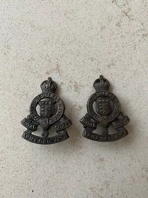 £10 • Buy Royal Army Ordnance Corps Collar Badges.