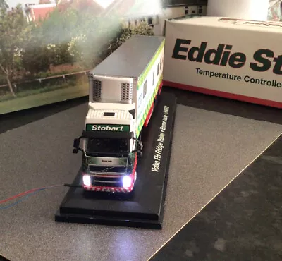 OXFORD 1.76 EDDIE STOBART  Test Lorry With Working Lights Lot 2 • £18.99