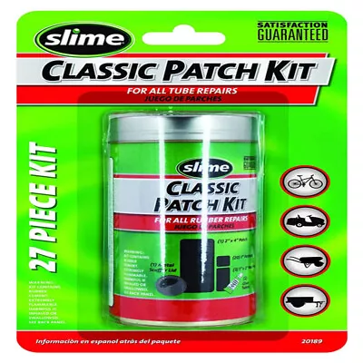 Slime 20189 Tire Patch Kit For Mowers/Bicycles/Wheelbarrows • $13.27