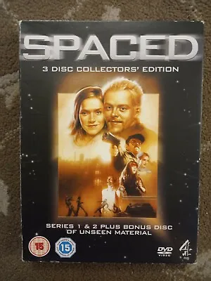 Spaced Series 1 And Series 2 Dvd Simon Pegg Comedy • £6.99