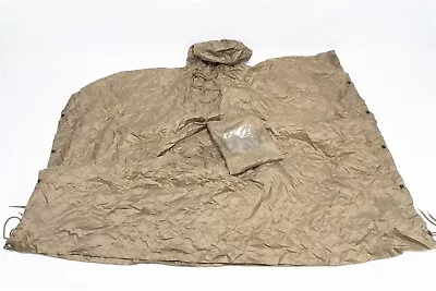 Military Gore-Tex Coyote Brown Cold/Wet Weather Poncho  • $33.80