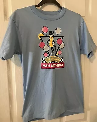 T-Shirt VTG 90s Mr Peanut 75th Anniversary Screen Stars Best T-Shirt Sz M C.1991 • $50