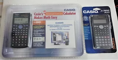 2 New Casio Calculator FX-300ES Makes Math Easy Software & FX-300MS Plus Science • $67.43