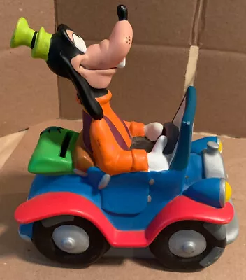 Used Disney Goofy Bank Driving Convertible Car/Truck Made In China Vintage • $30.59