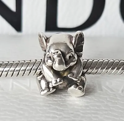 Genuine Pandora Bracelet Charm - Silver Lucky Elephant Charm S925 ALE • £5.50