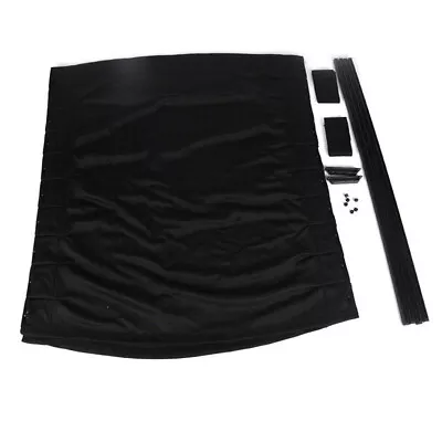 2Pcs Car SUV Windows Curtain UV Sunshade Visor Sun Visor Adjustable Vip Black • $24.20