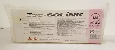 New Genuine Roland Eco-Sol Ink ESL-LM Light Magenta 220cc VersaCAMM VSi  • $75.99