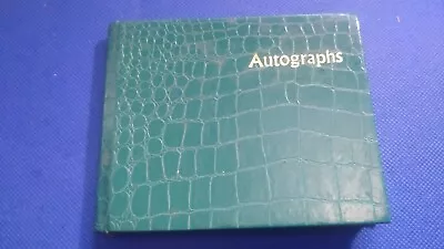 Vintage Autograph Book Mostly Motor Racing. Rosberg Tyrell Andretti Etc 20+ • $24.66