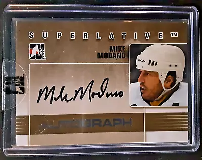 2009-10 Superlative Autograph Silver #A-MM Mike Modano AUTO /50 • $36.80