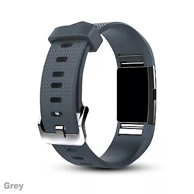 Fitbit Charge 2 Silicone Band Replacement Wristband Watch Strap Bracelet AUS • $7.95