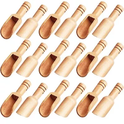 Arroyner 30 PCS Mini Wooden Spoon Mini Bamboo Spoons Small Bath Salt Spoon Sm... • $20.76