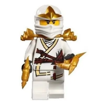 LEGO Minifigure Ninjago Rise Of The Snakes White Ninja Zane ZX • $27.32