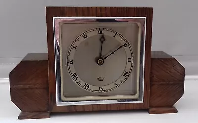Art Deco 1930s/40s Elliott Small Mantel Clock • £50