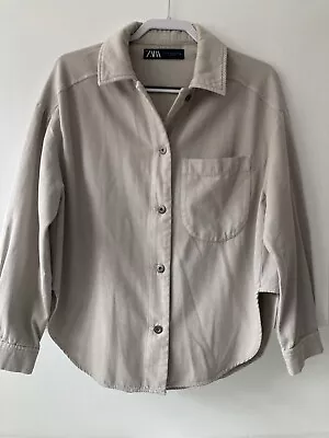 ZARA Cotton Shirts Sand Size XS • £8