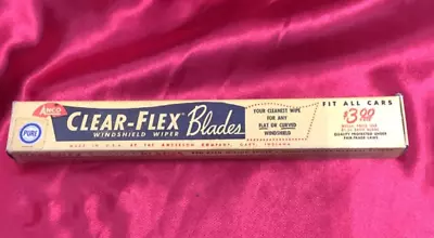 Vintage Anco Clear-Flex No. 500 8 1/4  Windshield Wiper Blades New - S2a • $44.99