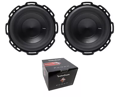 Pair Of 8  Rockford Fosgate Punch 1000W P2 4 Ohm DVC Subwoofer P2D4-8 • $239.98