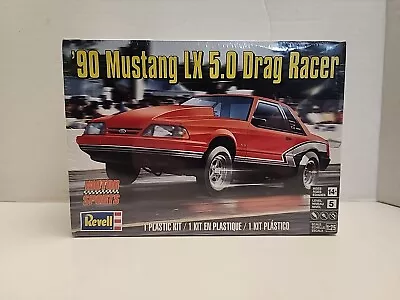 Revell '90 Mustang LX 5.0 Drag Racer 1:25 Scale Plastic Model Kit 85-4195 NIB • $30.99