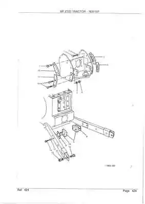 £39.99 • Buy Massey Ferguson Tractor MF2720 Parts Manual - MF 2720