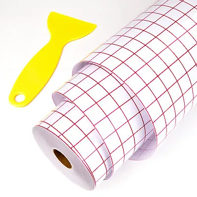 Vinyl Transfer Tape - 12  X 100FT Transfer Paper For Adhesive Vinyl Stickers • $26.99