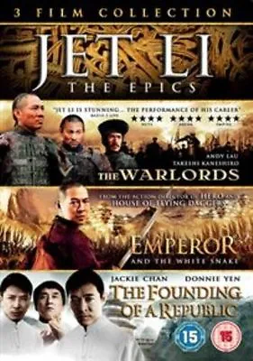 Jet Li: The Epics Collection [DVD] [2017] - BRAND NEW & SEALED • £9.70