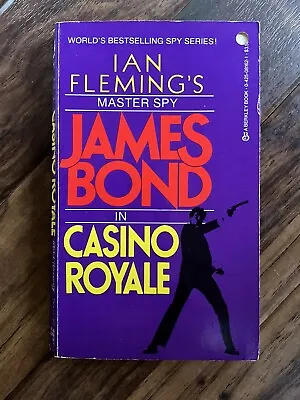 Casino Royale - James Bond - Ian Fleming - 1985 Berkley US Vintage Paperback • £5