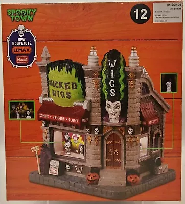 Lemax Spooky Town #35014 Michaels Wicked Wigs Michaels Exclusive 2023 IN HAND! • $139.95