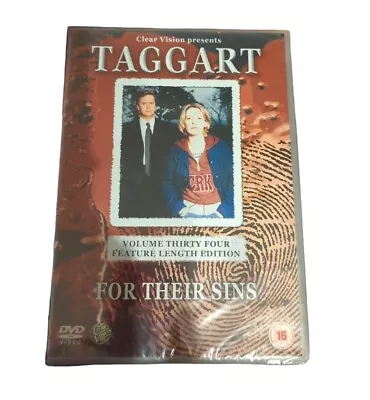Taggart - Vol. 34 - For Their Sins (DVD 2003) New & Sealed  • £4.99
