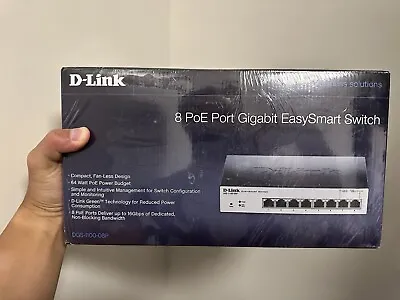 D-link Dgs-1100 8-port Poe Gigabit Smart Managed Switch  • $96.54