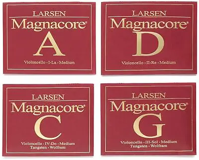 Larsen Magnacore Cello Set - 4/4 Size Medium Tension • $397.55