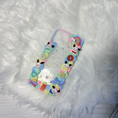 $49 • Buy Sanrio Pochacco Dreamy Diy Cute Decoden Diy Phone Case Handmade Cover