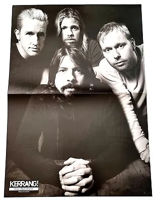 FOO FIGHTERS - Dave Grohl   2  Page Folded Magazine POSTER  Picture -2 Sided • $29.95