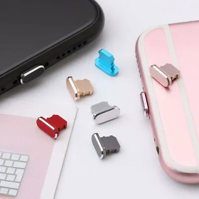 $3.67 • Buy IPhone 8 7 6S Plus Phone Accessories Stopper Charger Dock Dust Plug Cap Cover