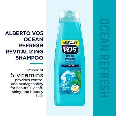 Alberto VO5 Ocean Refresh Revitalizing Shampoo With Sea Minerals 16.9 Oz • $2.19