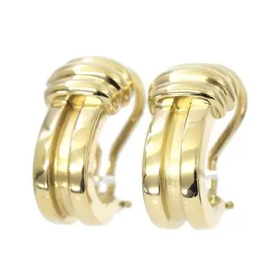 £661.43 • Buy TIFFANY Co. Earrings Clip On 18K Yellow Gold 750 90159465
