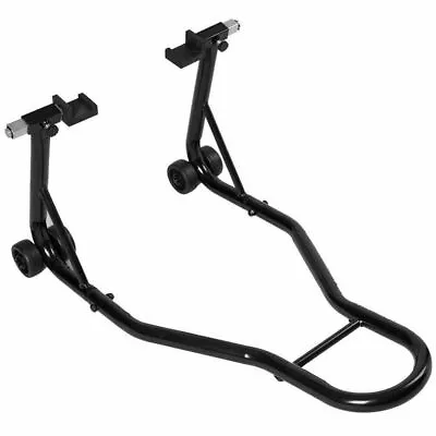 Black-Motorcycle Stand Rear Wheel Lift Paddock Hook Swingarm Universal • $45.94